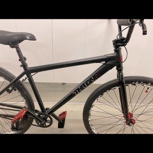 Throne Cycles The Goon D2 29" BMX Freestyle Bike-Black Combat